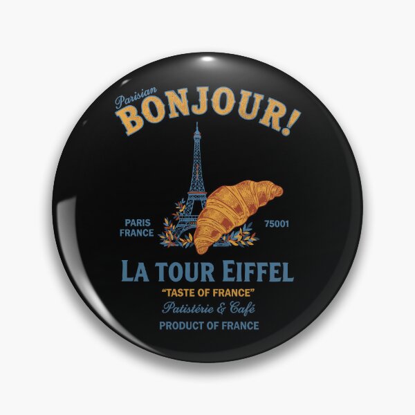 Item preview, Breakfast Funny Brunch Coffee Bonjour La Tour designed and sold by LuminOrb.