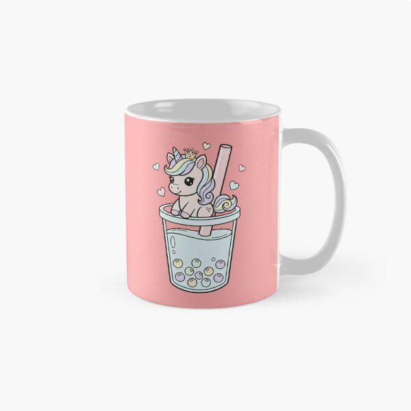 Item preview, Unicorn Bubble Tea Art - Kawaii Chibi Boba Design designed and sold by Exquisite Design Studio „Paculówka”.