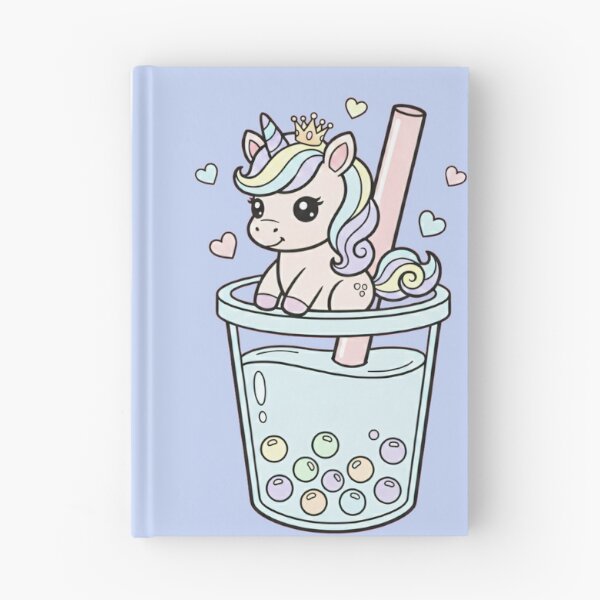 Item preview, Unicorn Bubble Tea Art - Kawaii Chibi Boba Design designed and sold by Exquisite Design Studio „Paculówka”.