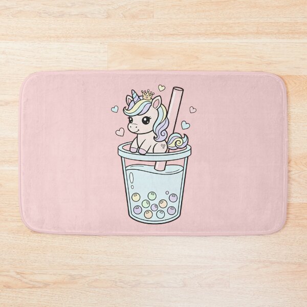 Item preview, Unicorn Bubble Tea Art - Kawaii Chibi Boba Design designed and sold by Exquisite Design Studio „Paculówka”.