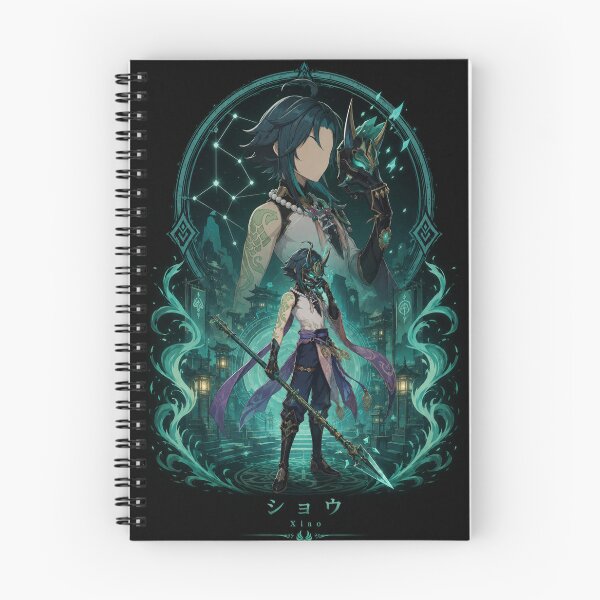 Item preview, Xiao Inspired Dark Yaksha Anime Fantasy Artwork designed and sold by ijunk.