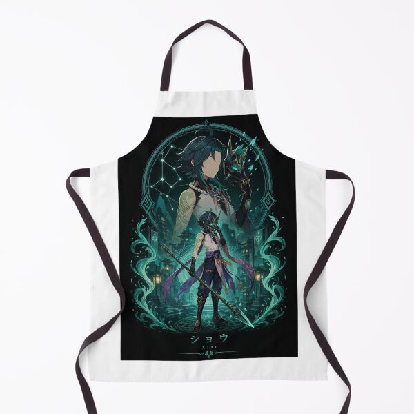 Item preview, Xiao Inspired Dark Yaksha Anime Fantasy Artwork designed and sold by ijunk.