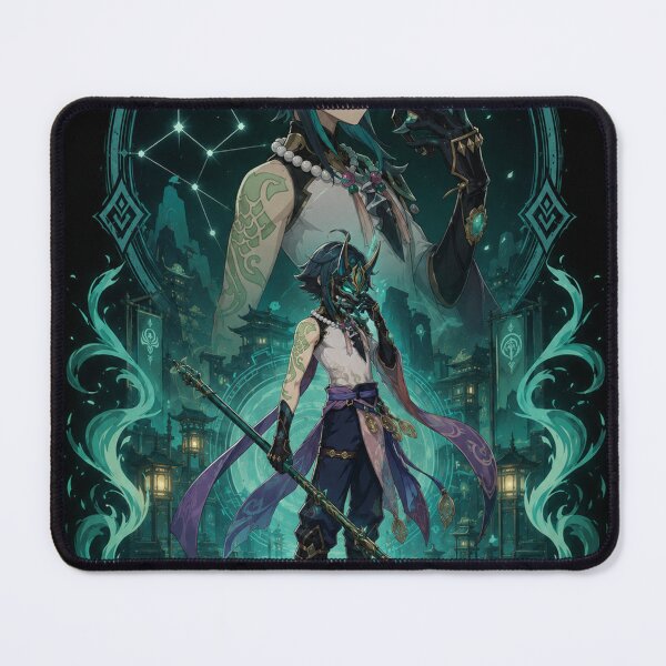 Item preview, Xiao Inspired Dark Yaksha Anime Fantasy Artwork designed and sold by ijunk.