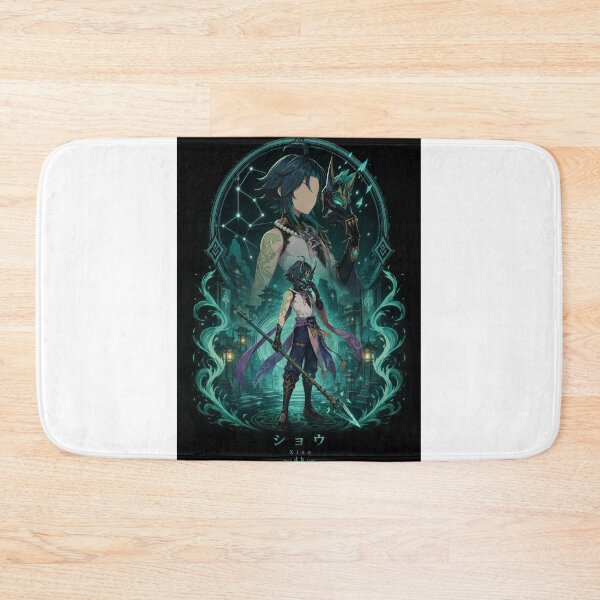 Item preview, Xiao Inspired Dark Yaksha Anime Fantasy Artwork designed and sold by ijunk.
