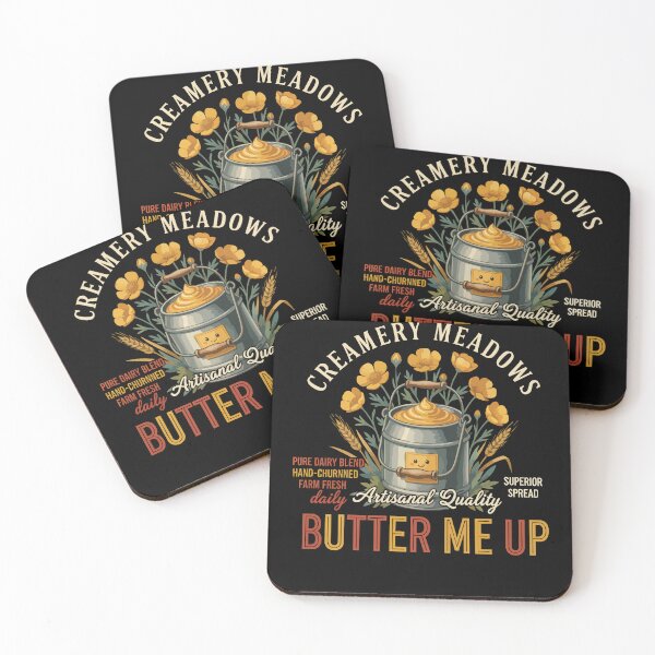 Item preview, Breakfast Funny Brunch Coffee Butter Me Up designed and sold by LuminOrb.