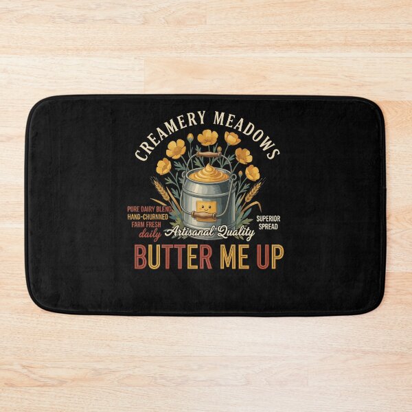 Item preview, Breakfast Funny Brunch Coffee Butter Me Up designed and sold by LuminOrb.