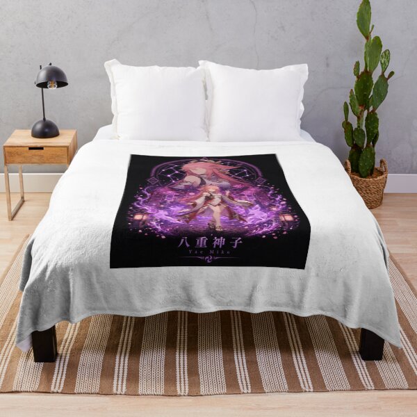 Item preview, Yae Miko Inspired Electro Kitsune Anime Fantasy Design designed and sold by ijunk.