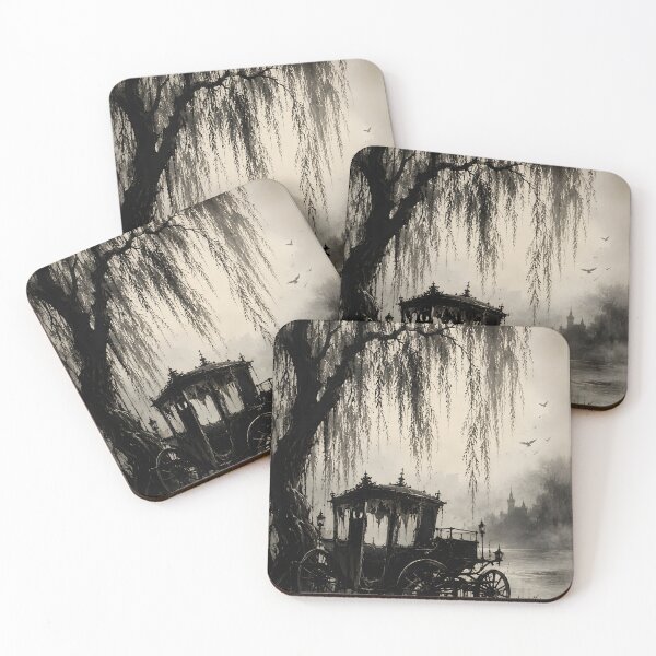Item preview, Ghostly Carriage designed and sold by Studio77-Gothic.
