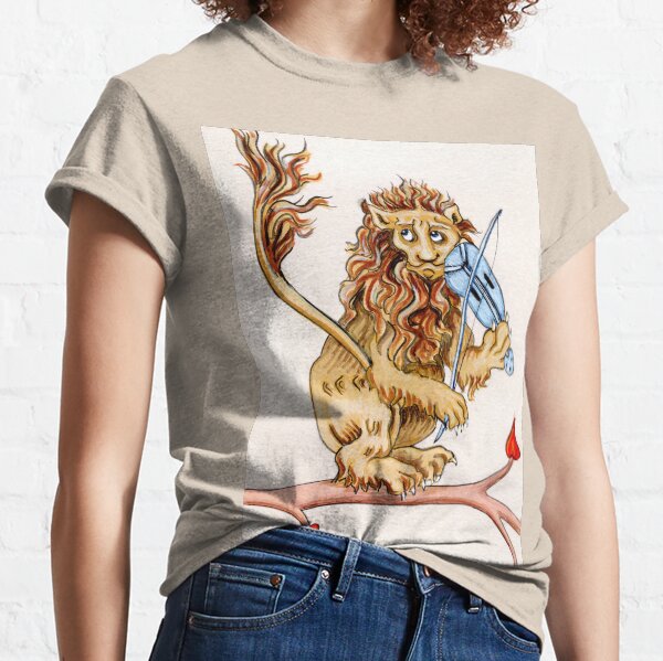 THE FIDDLING LION Classic T-Shirt