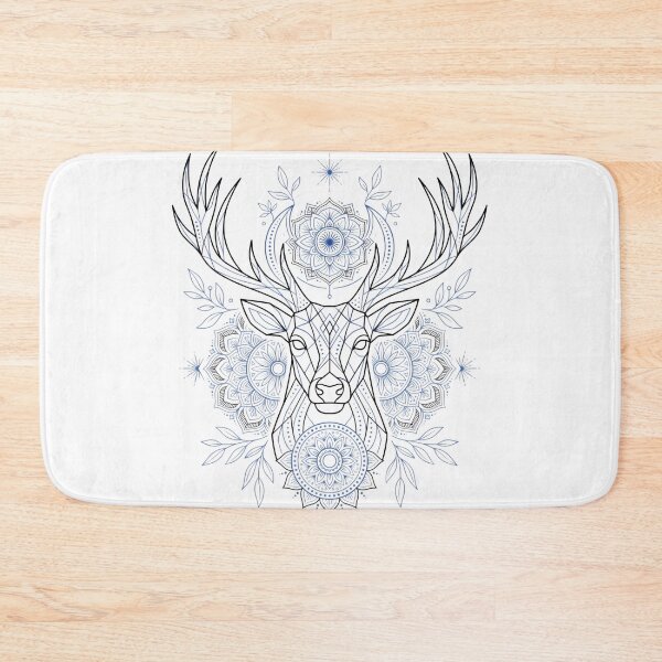 Item preview, Geometric Deer Mandala Tattoo designed and sold by Sabsll.