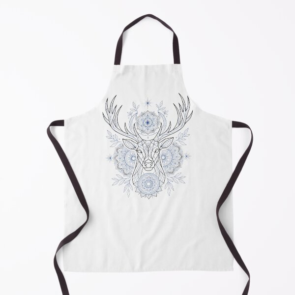 Item preview, Geometric Deer Mandala Tattoo designed and sold by Sabsll.