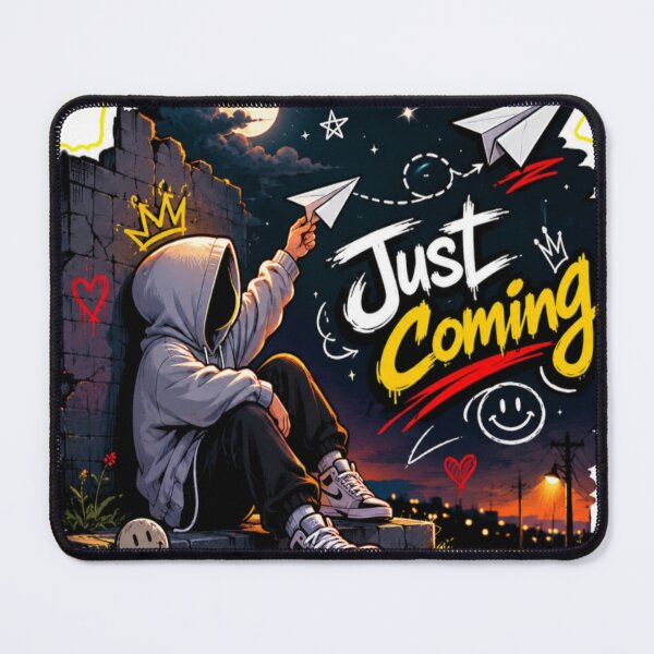 Item preview, Just Coming – Street Vibes Graffiti Sticker designed and sold by Genzfirevibes.