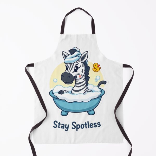 Item preview, Stay Spotless Zebra Bath Design designed and sold by MystiColo.