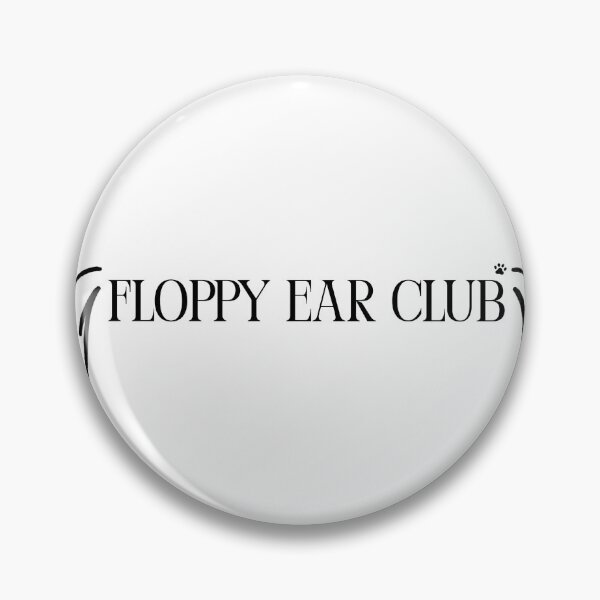 Item preview, floppy ear club with paw flower designed and sold by caicreations.