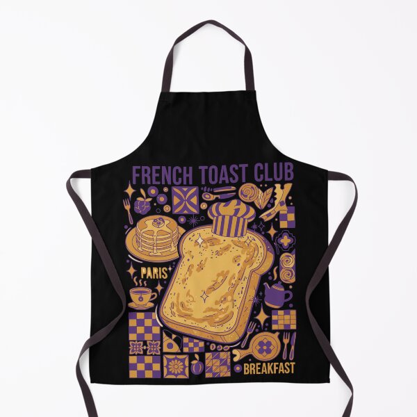 Item preview, Breakfast Brunch Coffee French Toast Club Paris designed and sold by LuminOrb.