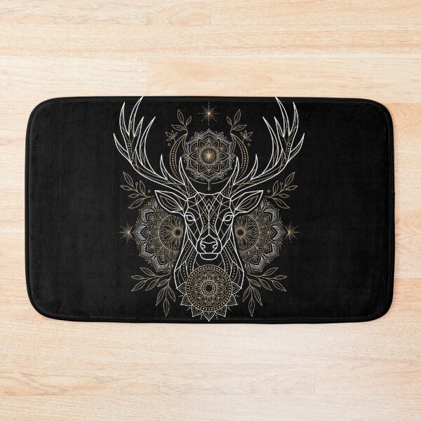 Item preview, Geometric Deer Mandala Tattoo designed and sold by Sabsll.