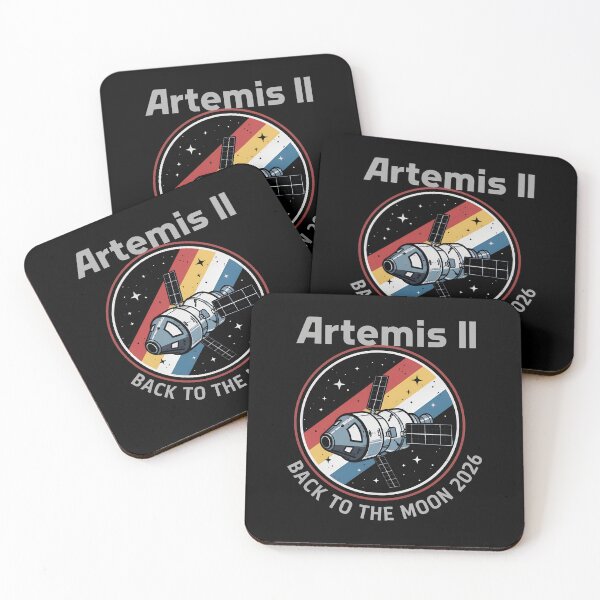 Item preview, Space Mission Retro Emblem 2026 Return designed and sold by riscuroseper.