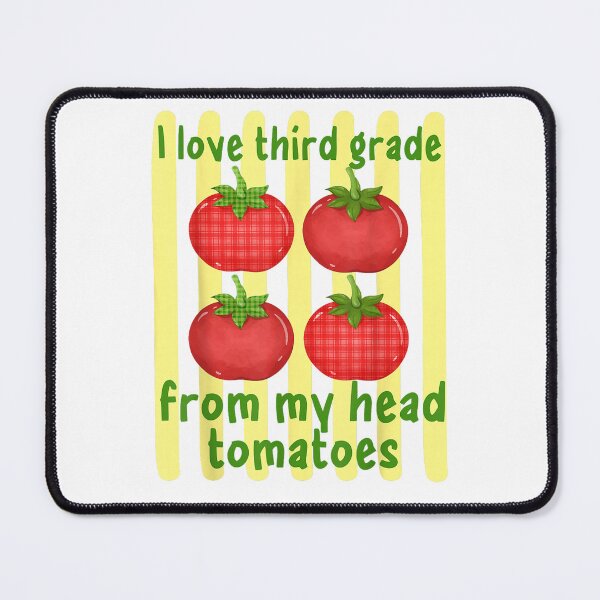 Item preview, I Love Third Grade From My Head Tomatoes Funny Back To School Design designed and sold by kiralynstration.