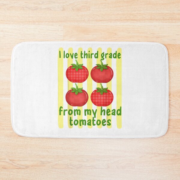 Item preview, I Love Third Grade From My Head Tomatoes Funny Back To School Design designed and sold by kiralynstration.