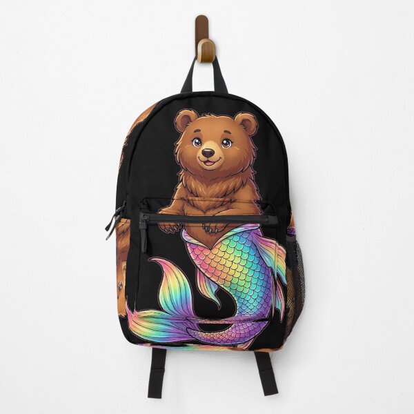 Item preview, Cute Bear Mermaid Fantasy Animal designed and sold by Rexusstain.