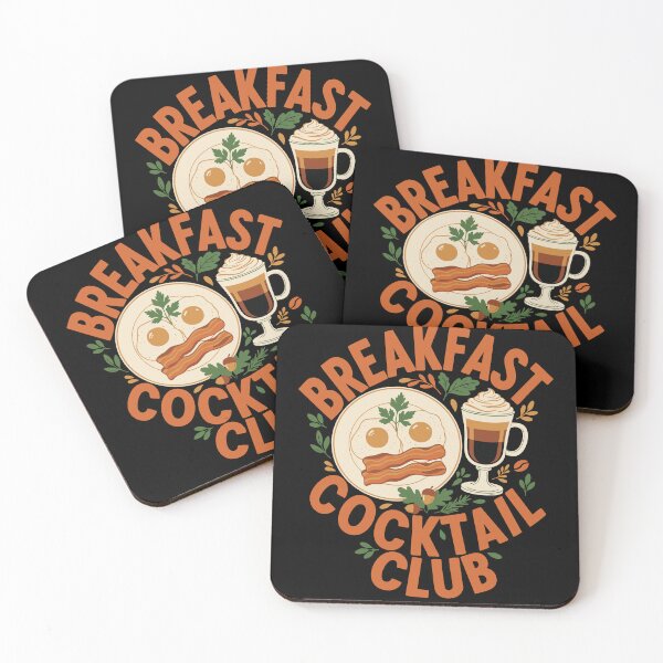Item preview, Breakfast Cocktail Club brunch coffee bacon designed and sold by LuminOrb.