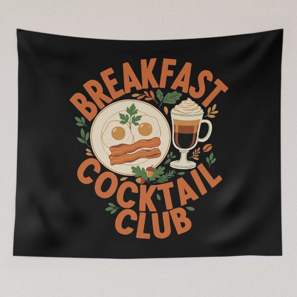 Item preview, Breakfast Cocktail Club brunch coffee bacon designed and sold by LuminOrb.