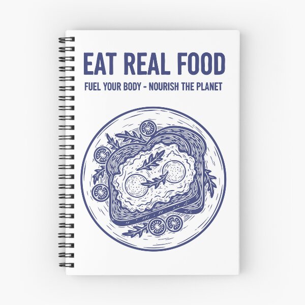 Item preview, Breakfast Eat Real Food Fuel Your Body Nourish designed and sold by LuminOrb.