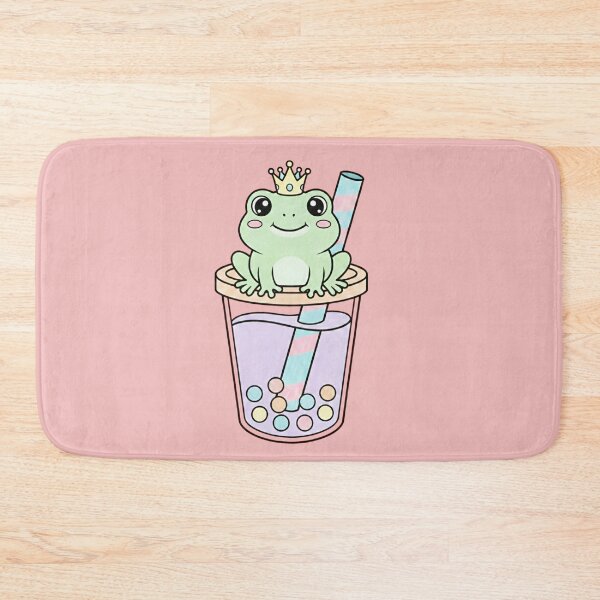 Item preview, Frog Bubble Tea Art - Kawaii Chibi Boba Design designed and sold by Exquisite Design Studio „Paculówka”.