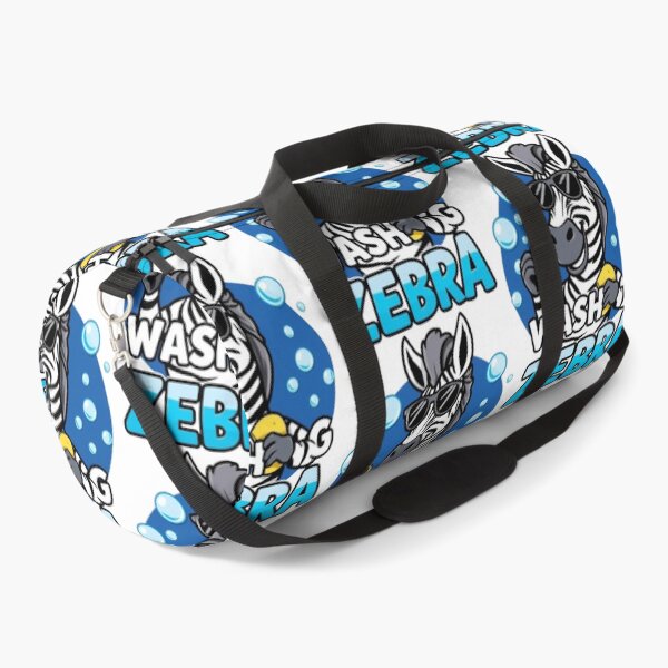 Item preview, Cool Washing Zebra Cartoon Design designed and sold by MystiColo.