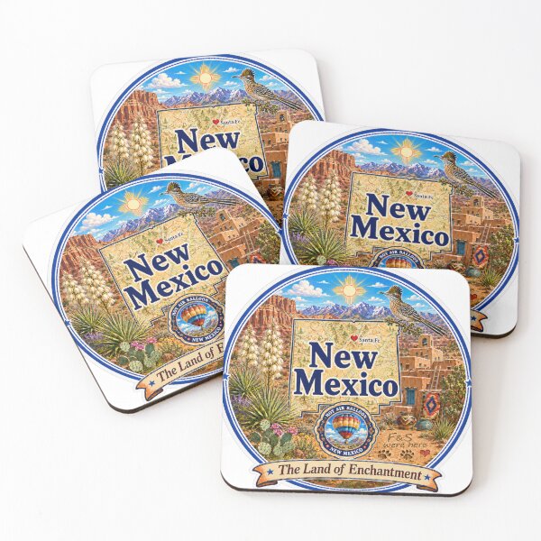 Item preview, New Mexico - Collect America with Freckle and Spencer  designed and sold by CollectrsCornr.