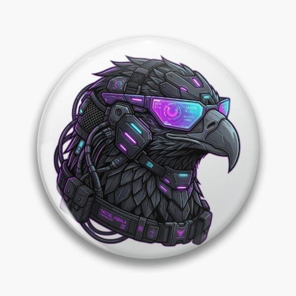 Item preview, Cyberpunk Eagle Streetwear Mech designed and sold by Sabsll.