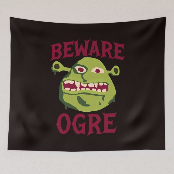 Item preview, Warning Ogre Graphic Expression designed and sold by SACOUCHA.