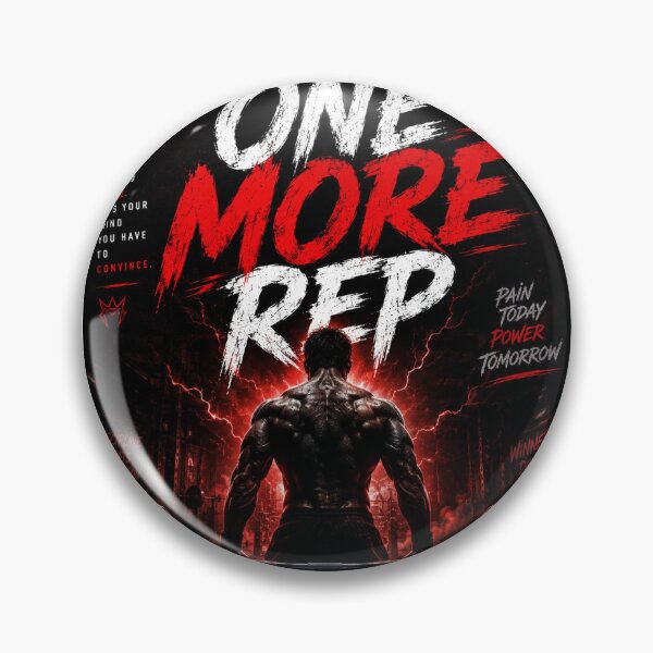 Item preview, One More Rep Fitness Motivation designed and sold by AuraPixelDesign.