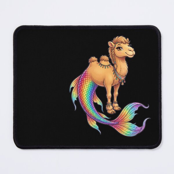 Item preview, Cute Camel Mermaid Fantasy Animal designed and sold by Rexusstain.