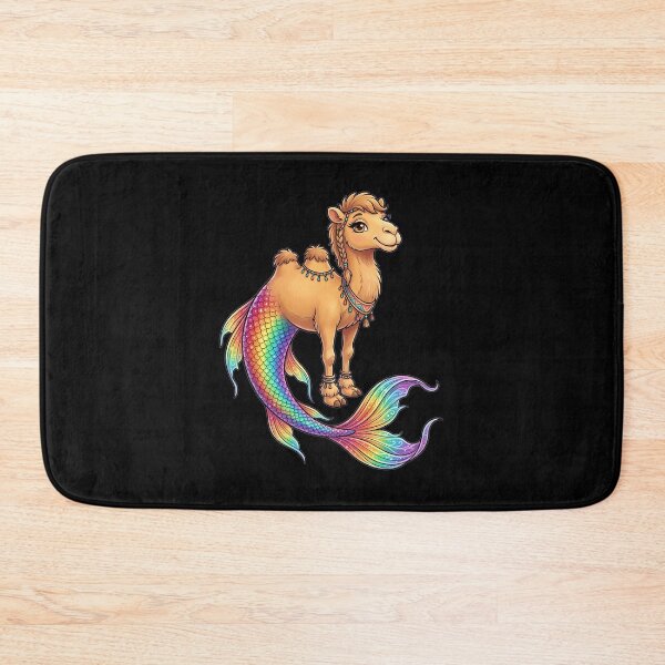 Item preview, Cute Camel Mermaid Fantasy Animal designed and sold by Rexusstain.