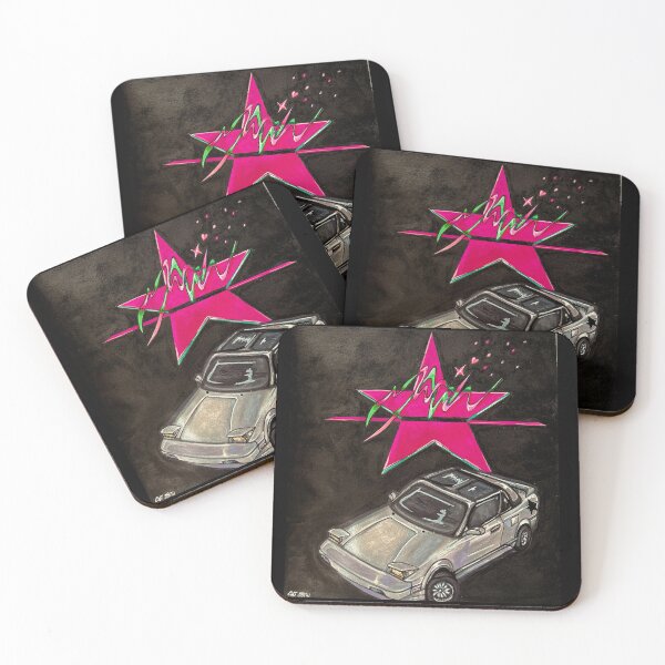 Item preview, The final Star - 80s vaporwave streetcar drift aesthetic - catd3vill designed and sold by catd3vill.