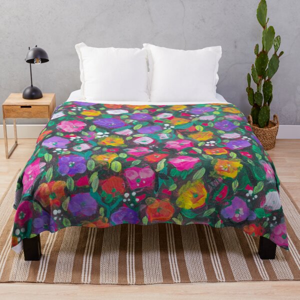 Item preview, Beautiful Flower Meadow - Bright - Colourful designed and sold by cherrynat1.