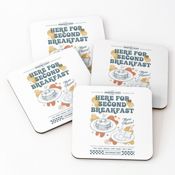 Item preview, Breakfast Here For Second Breakfast Brunch Coffee designed and sold by LuminOrb.