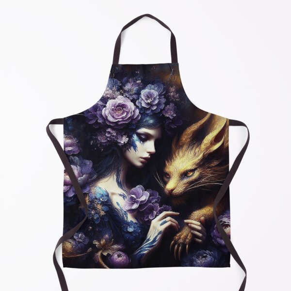 Item preview, Flowers Lady and Gold Dragon designed and sold by RaF71PrO.