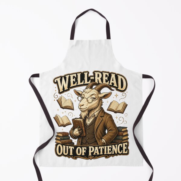 Item preview, Funny Goat Book Lover Gift designed and sold by Gentlestate.