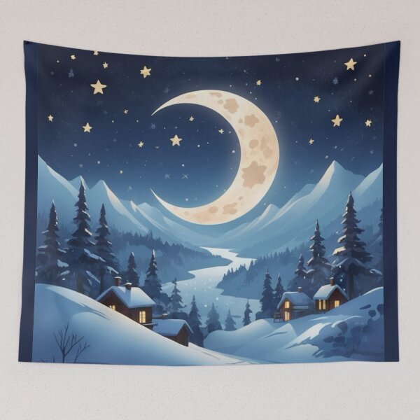 Item preview, Celestial Winter Wonderland designed and sold by Kochainn.