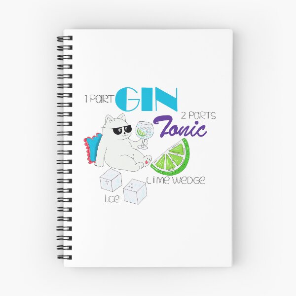 Item preview, Cool Cat Gin and Tonic Recipe designed and sold by JeLoTall.