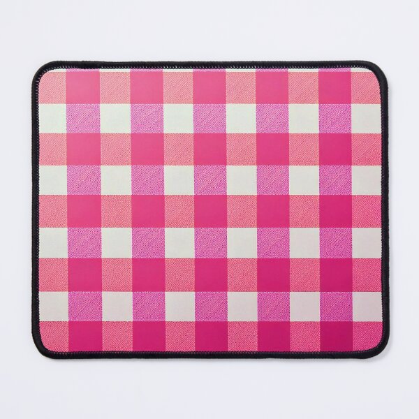 Item preview, Neon pink Gingham Check Pattern designed and sold by MCreations0519.