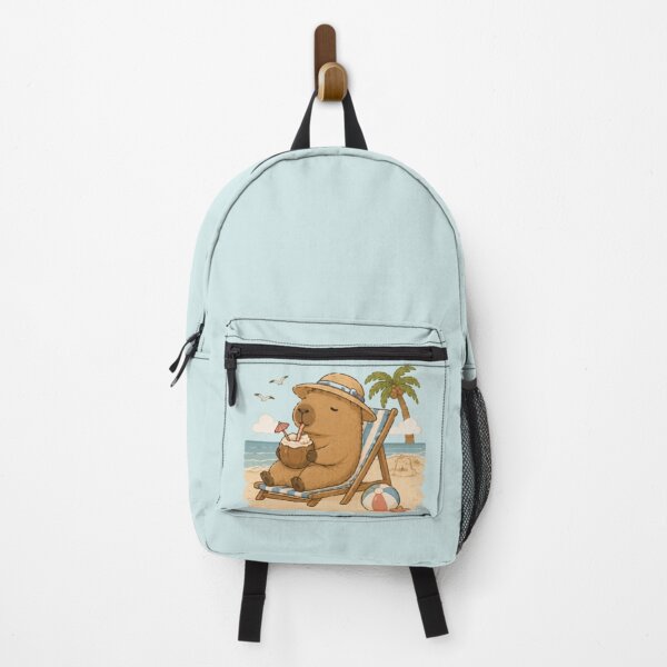 Item preview, Cute Summertime Capybara designed and sold by MellowMunchkins.