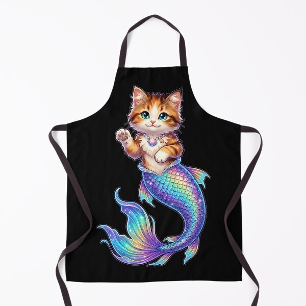 Item preview, Cute Cat Mermaid Fantasy Animal designed and sold by Rexusstain.