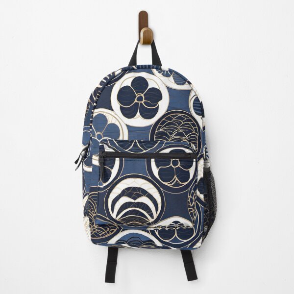 Item preview, Japanese Seigaiha Wave Pattern - Traditional Wagara Design designed and sold by KS-PopArtJapan.