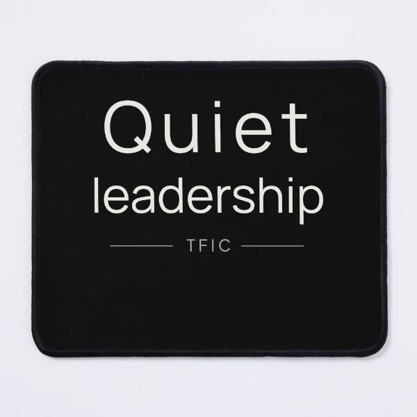 Item preview, Quiet Leadership Minimalist Shirt designed and sold by TFICBrand.