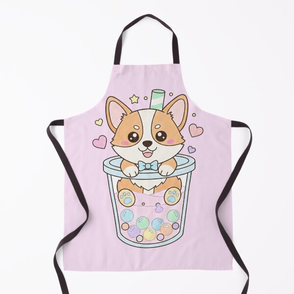 Item preview, Corgi Puppy Art - Kawaii Chibi Dog Design designed and sold by Exquisite Design Studio „Paculówka”.