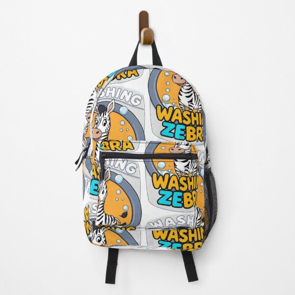 Item preview, Funny Washing Zebra Laundry Design designed and sold by MystiColo.