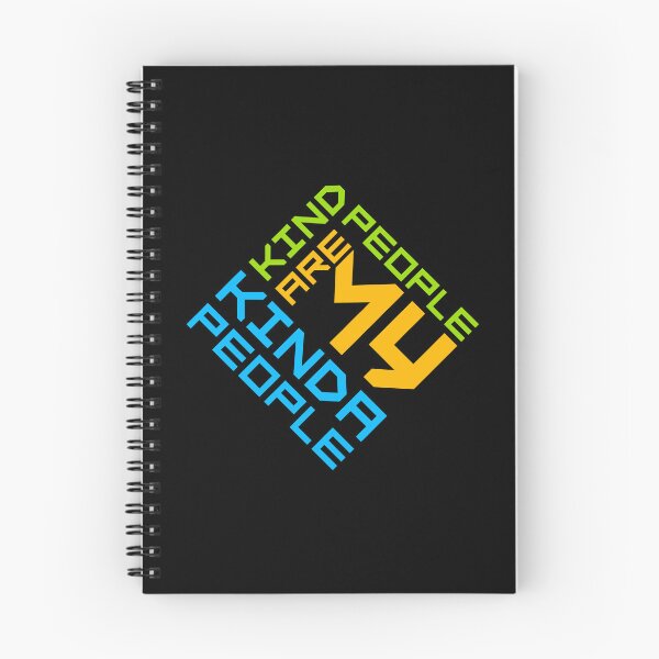 Item preview, Kind People Are My Kinda People Funny Wholesome Quote designed and sold by shirt-o-mat.